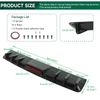 Black Car Rear Bumper Diffuser Lip Spoiler Splitter Kit For Mazda 6 2003-2021