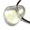 Tumbled Stone Calcite Yellow Transparent with Drilled Hole 2 cm