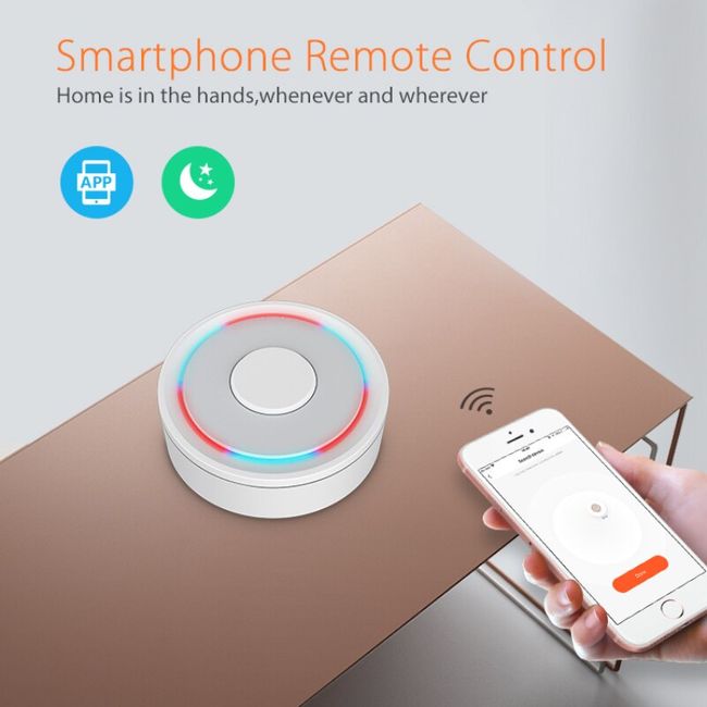 Geeni Connect Bridge Smart Home Hub - WiFi Bluetooth Bridge Gateway Hub - Works with Smart Life App and Tuya, Voice Control, Compatible with Alexa