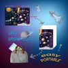 Magnetic Portable Playboard Solar System Planet Outer Space Play Create Scene Educational Teaching Playset(39 Pcs)