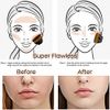 Foundation Makeup Brush,Petal-Shaped Foundation Brush Professional Makeup Brush Dry and Wet Dual Use Face Brush for Blending Liquid Cream or Flawless Powder Loose Powder. (black)