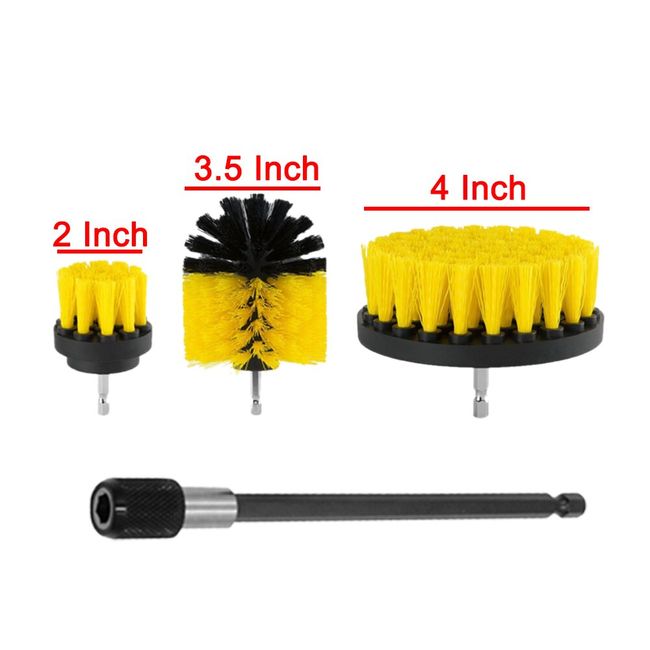 Drill Brush Set, Power Scrubber Wash Cleaning Brushes Tool Kit