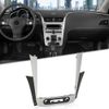 CHEDA Dash Bezel Trim Vent Compatible with Chevy Malibu 2008-2012 Instrument Trim Silver