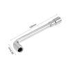 sourcing map 10mm Metric L Shaped Angled Open Hex 6 point Socket Wrench