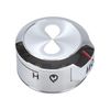 Whirlpool W11030413 OEM Range Surface Burner Knob, Stainless