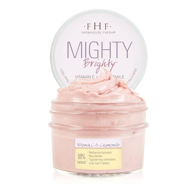 FarmHouse Fresh Mighty Brightyââ€ž¢ Vitamin C + Chamomile Brightening Mask, 3.2 oz.