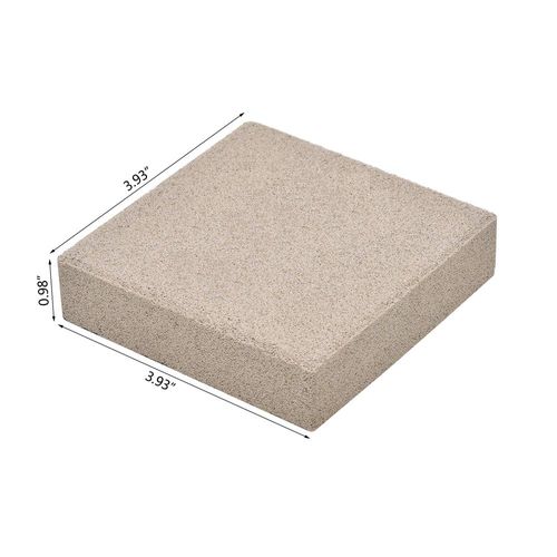 Hipanda Aquarium Ceramic Plate Bio Filter Media 2 Pcs,Biological Filter Brick for Marine and Freshwater Fish Tank