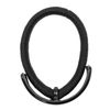 France Luxe Rectangle Pony on Elastic, Black