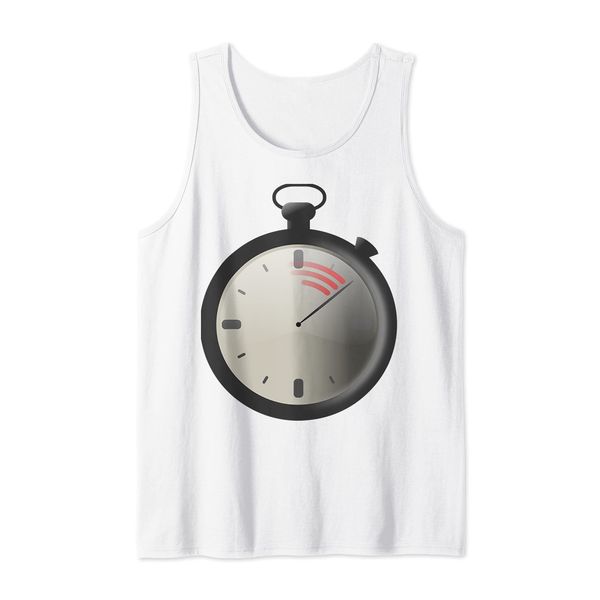 Stopwatch Track Coach Tank Top
