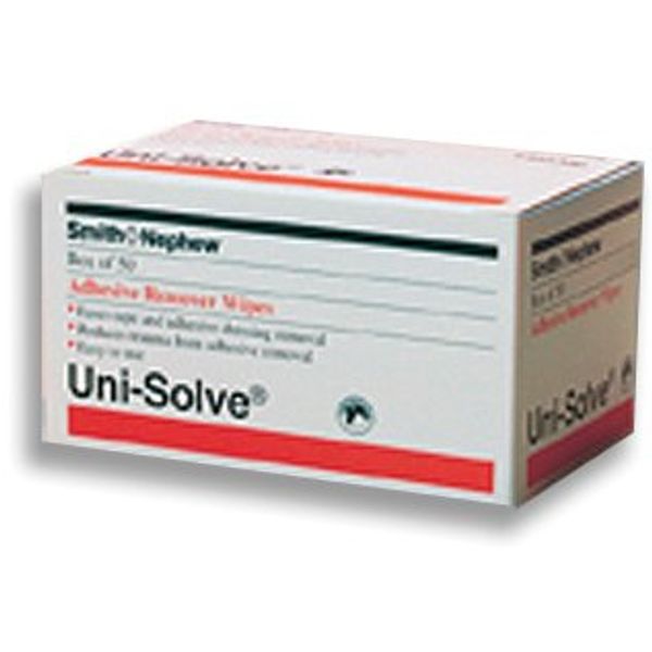 Medplus Services Usa Uni-Solve Adhesive Remover Wipes Bx/50, 1 Pound