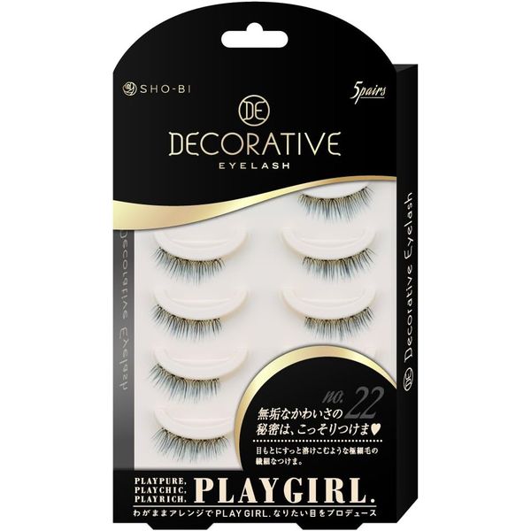 Sho-Bi Playgirl Decorative Eyelashes