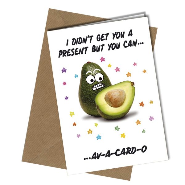 #1201 Av-a-card-o Funny Birthday Card