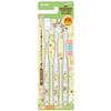 Skater TBCR6T Toothbrush, For Elementary School Students, Ages 6-12, Soft, Clear, 3 Pieces, My Neighbor Totoro, Plants, Ghibli, 6.1 inches (15.5 cm)