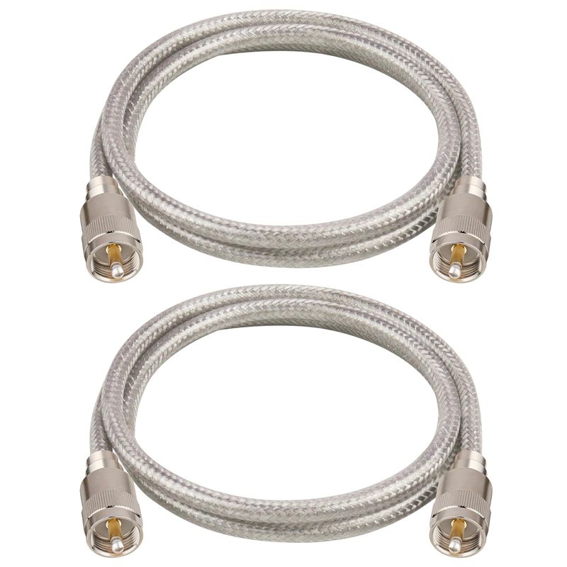 Antenne Filari, Adattatori Per Microfoni HF/CB Per Radioamatori - Cavo Coassiale RG8 MINI 6 Mm Con Connettori PL259 Gold Pin - Foto 4