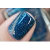 ILNP After Midnight - Prussian Blue Holographic Nail Polish with Gold Accents, Chip Resistant Manicure, Non-Toxic Nail Lacquer, Vegan, Cruelty Free, 12ml