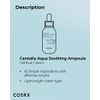 COSRX Hydrium Centella Aqua Soothing Ampoule | 40ml/1.35 fl.oz | Centella Asiatica (Cica) 42% Lightweight Facial Moisturiser Essence | Daily Serum | Korean Skin Care, Animal Testing Free, Paraben Free
