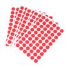 1,500 x Red Dot Stickers 10mm (5 x 300 Packs)