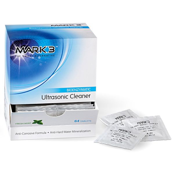 Mark3 Self-Cleaning Denture Cleanser Tablets, 64 Count