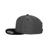 Flexfit Erwachsene Mütze Chambray-suede Snapback, Grey/Black, One size, 6089CH