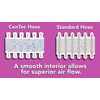 Cen-Tec Systems 95578 Antistatic Vacuum Hose and Adapter Set, Black