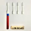 Rebrush - Eco-Friendly Reusable Detachable Bio-degradable PLA Toothbrush (Red)