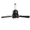 Ceiling Fan E27 30W Socket Fan with Dimmable LED Light Remote Controller 3 Modes