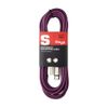 Stagg SMC6 CPP 6 m XLR to XLR Microphone Cable - Purple