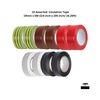 PVC tape 5m x 19mm sleeve 10 x assorted colours