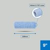 Harris Trade Medium Pile Micropoly Roller Sleeve 9"
