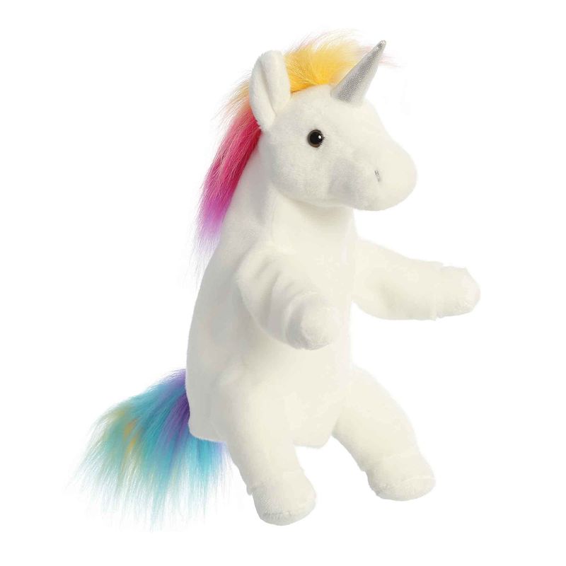 Aurora® Interactive Hand Puppet Unicorn Stuffed Animal - Storytelling ...