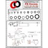 Captain O-Ring - FX Crown (.177/.22/.25/.30) O-Ring Rebuild Kit