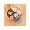 Microwavable Bento Baran Food Divider Sheet Set Flower Garden