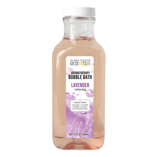 Aura Cacia Bubble Bath Relaxing Lavender, 13 oz