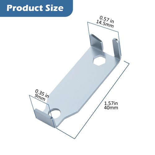 (4 PCs) 822-25 Removal Key, bobrick Toilet Paper Dispenser Key, fits for Bobrick B2740 Toilet Paper Dispenser Spindle & 822 Series Bathroom soap Dispenser top Trim