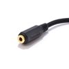 kenable Gold 3.5mm Stereo Jack Socket to 2 x Phono RCA Sockets Adapter Cable SHORT