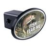 Fish Fear Me 3D Polyurethane Domed Plastic Trailer Hitch Cover 2" Receiver