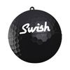 Swish Portable Golf Ball Cleaner - Golf Bag Accessory (Black)