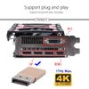 NFHK DP Virtual Display Adapter Displayport Dummy Plug Headless Ghost Emulator 2560x1600p@60Hz