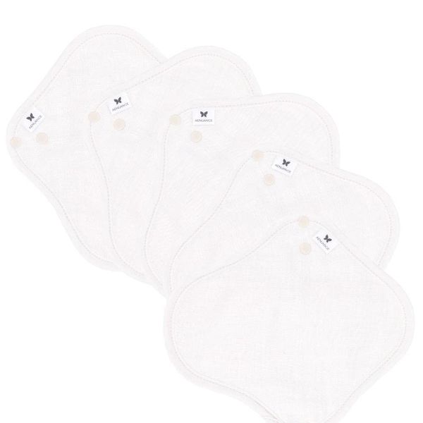 Cloth Napkins NO 5, Organic Cotton, Set of 5, v08 cl Gauze Linen, Thick, Fluffy