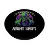 Security Guard s Night Shift s Zombie Costume PopSockets Swappable PopGrip