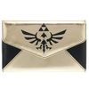 Bioworld Zelda Logo Gold & Black Envelope Wallet