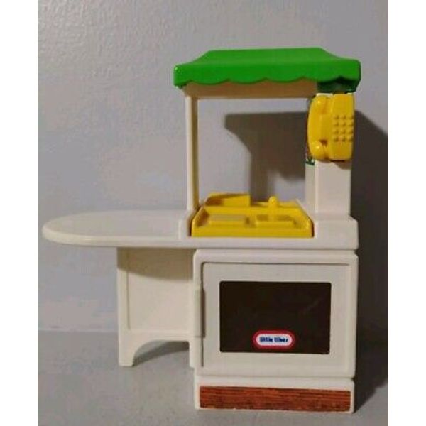 Vintage Little Tikes Dollhouse Furniture Kitchen Island