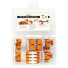 WAGO 221 Lever Nuts 35pc Compact Splicing Wire Connector Assortment with Case