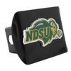 North Dakota State Black Metal Hitch Cover