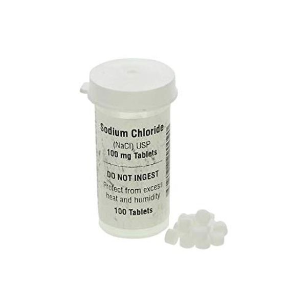 SHIBATA 080200-0751 Salt Tablets for Particle Generators, 100 Pieces