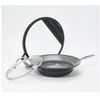 Fusionware 2-qt Nonstick Skillet with Helper Handle. Black - NEW