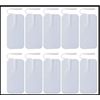 10 Pieces Large Electrode Pads for TENS Unit Replacement Pads for TENS Machine