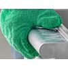 Lavex Microfiber Cleaning Mitt - Versatile, Reusable, and Machine Washable 2pk
