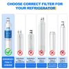 2 PACK Refrigerator Water Filter Compatible With 4396508,4396510, 4392857,46-901