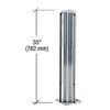 CRL D990A30CR Satin Anodized 30" Corner Design Series Partition Post